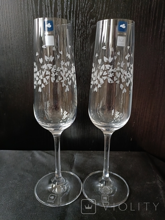 Champagne wine glasses Leonardo, Germany, new, packaged, photo number 4