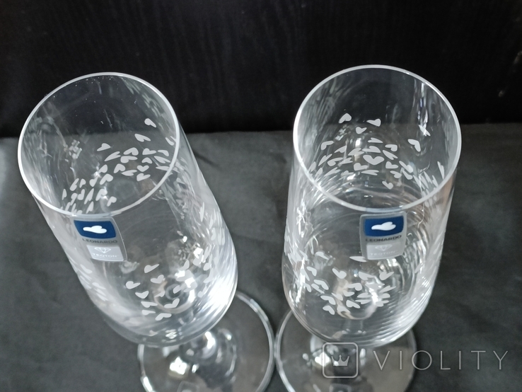 Champagne wine glasses Leonardo, Germany, new, packaged, photo number 12