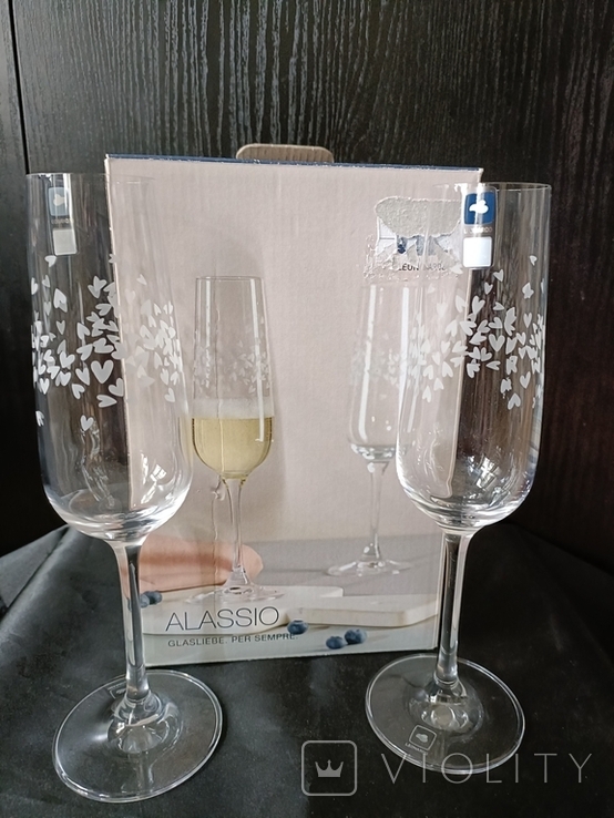 Champagne wine glasses Leonardo, Germany, new, packaged, photo number 13