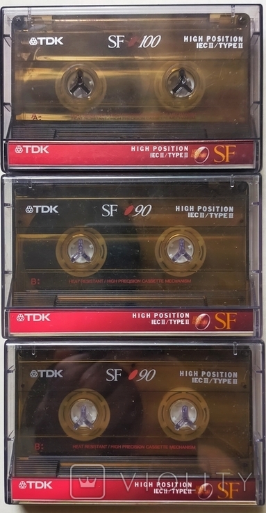 Аудиокассеты из серии TDK Chrome SF 90/100min, фото №5