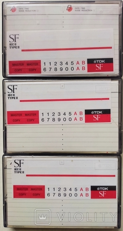 Аудиокассеты из серии TDK Chrome SF 90/100min, фото №6