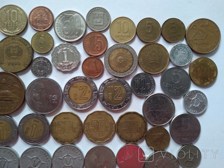 Монети країн світу, Америка всі різні, підбірки по роках, 74 шт, photo number 4