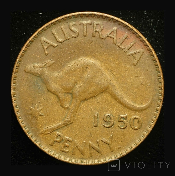 Австралия 1 пенни 1950