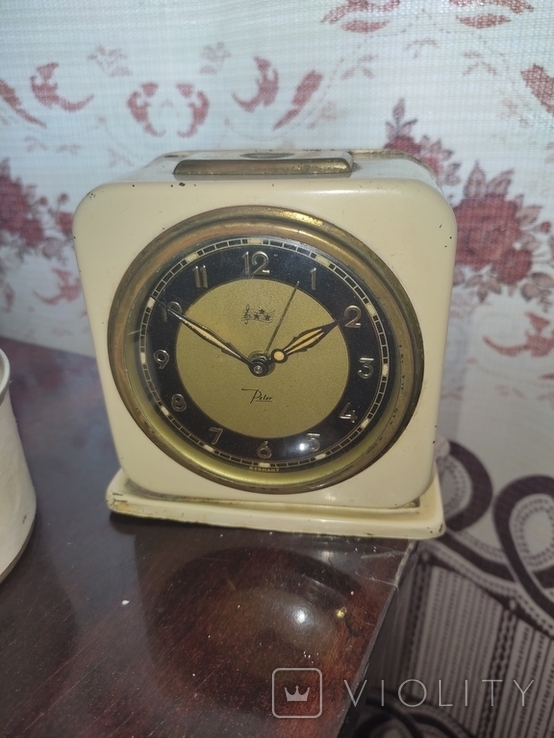 Vintage. Clock alarm clock music "Peter". Germany., photo number 2