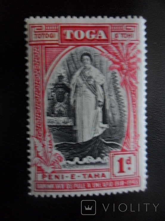 British colonies. Tonga. Queen