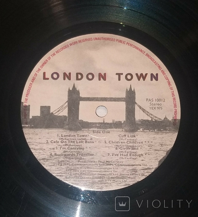 Wings, "London Town". 1970-ые годы., photo number 10