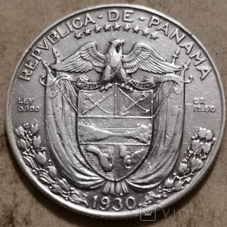 Панама 1/2 бальбоа 1930 р.