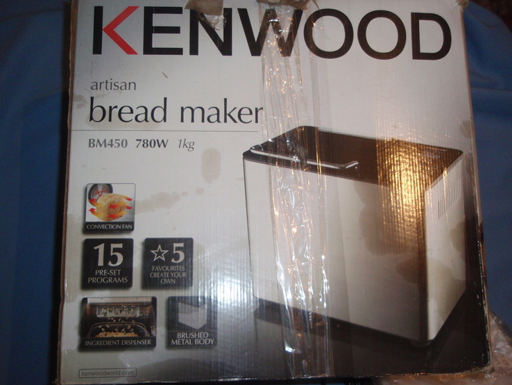 Хлебопечка kenwood ВМ-450, фото №3