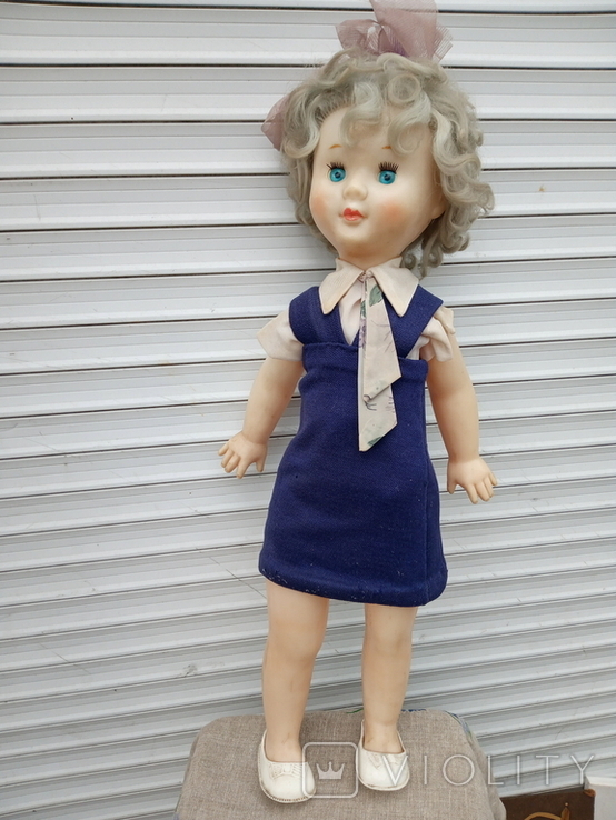 Walking doll,60cm. For restoration.