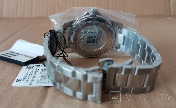 Новые швейцарские часы Certina DS Podium GMT Black Chrono / C034.455.11.057.00, фото №9