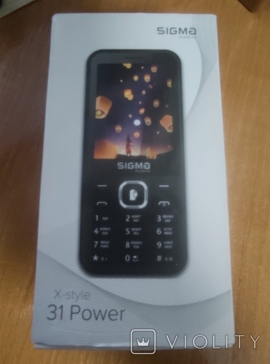 Мобільний телефон Sigma mobile X-Style 31 Power Black, photo number 2