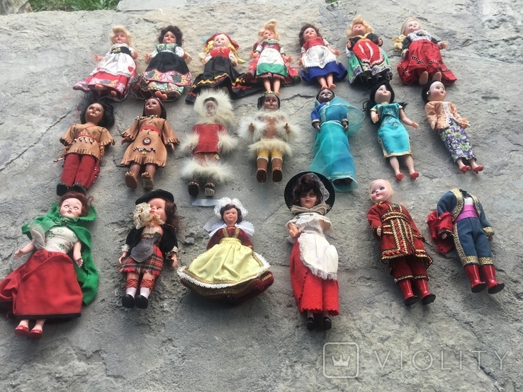 Ляльки в народных костюмах (з гумунитаркы) 20 шт, photo number 5