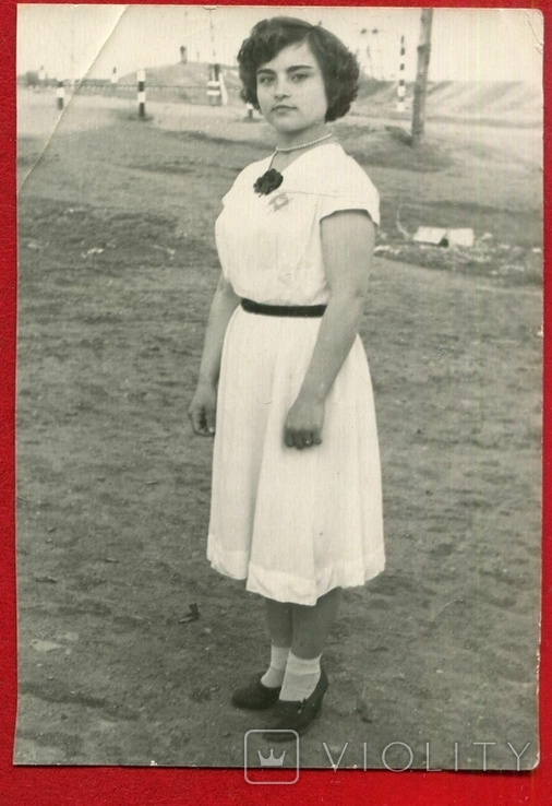 Beautiful girl Krasny Luch Donbas 1956