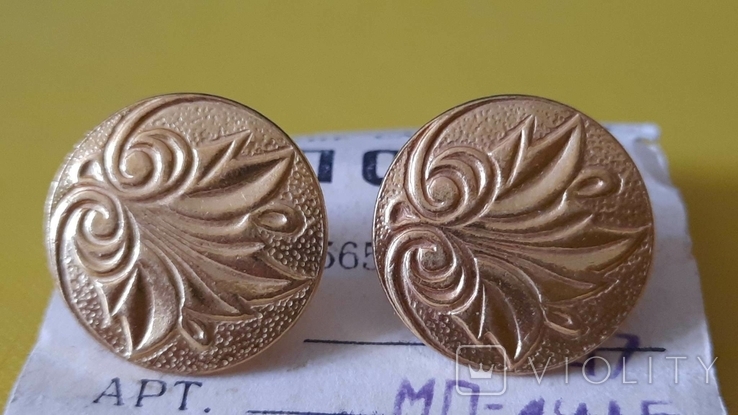 Cufflinks ''Russian Samotsvety'', 1976, photo number 5