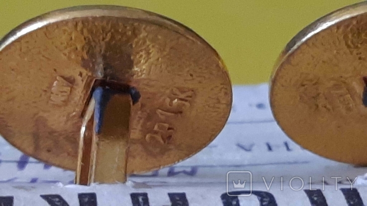 Cufflinks ''Russian Samotsvety'', 1976, photo number 9