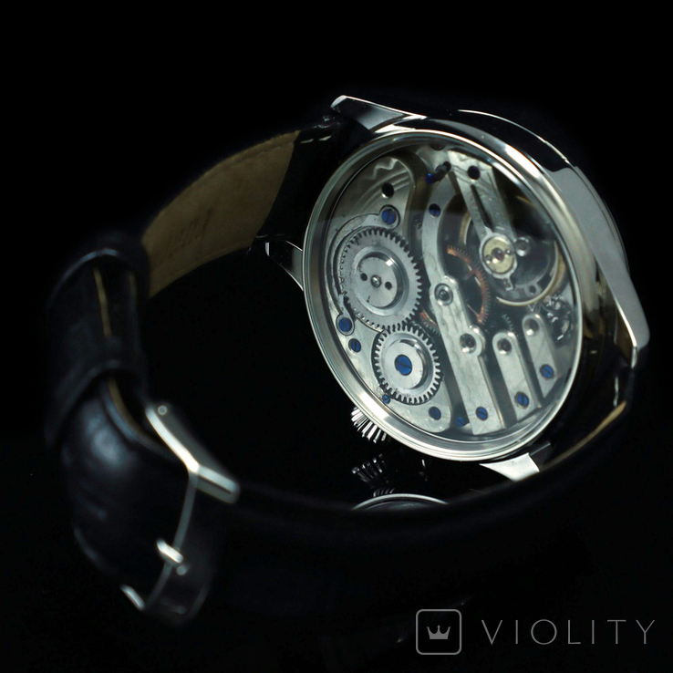 Men's vintage wristwatch Wandolec with Swiss mechanism Chronometre, photo number 6