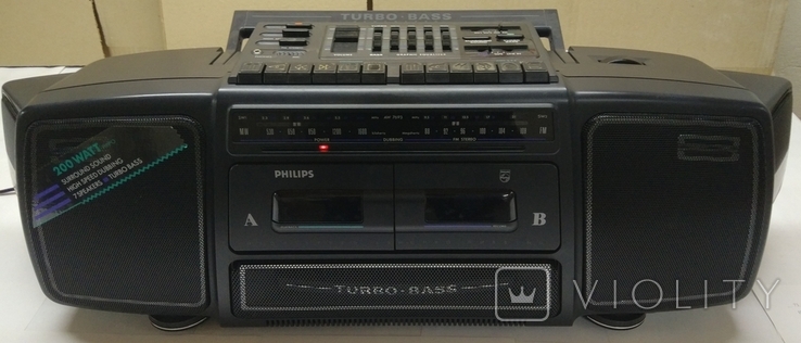 Магнітофон - PHILIPS, Turbo Bass