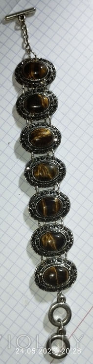 Bracelet (tiger's eye), photo number 2