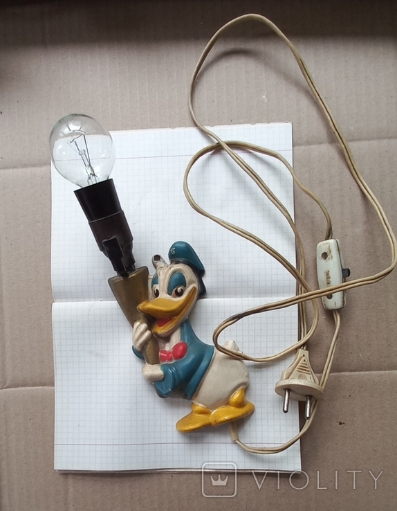 Duckling lamp. USSR