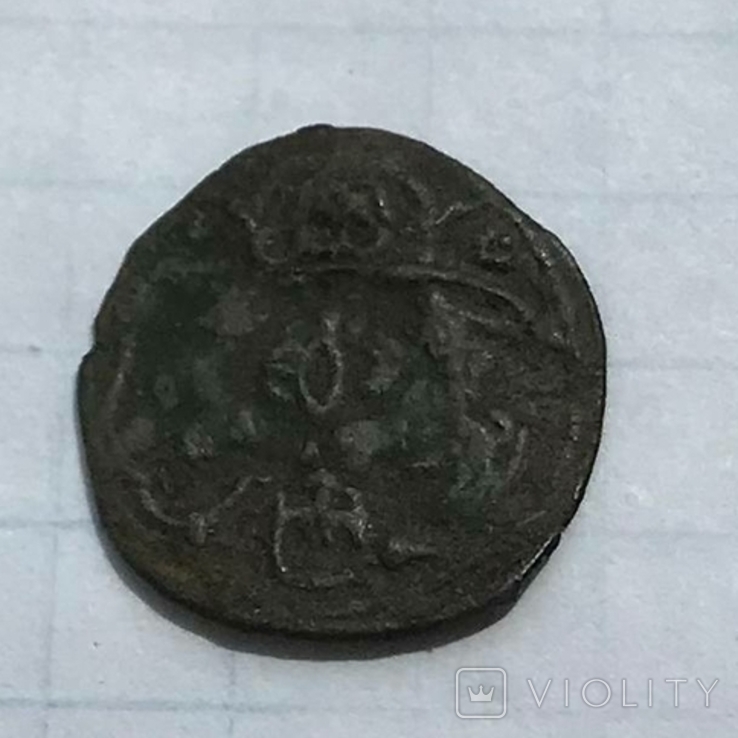 Динар 1623 , дата Z3 ( аверс і реверс квіточки ), фото №9