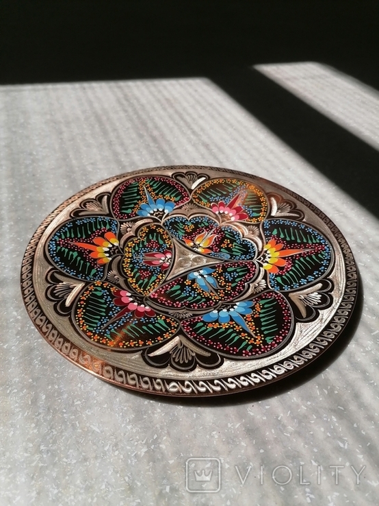 Decorative metal plate, photo number 2