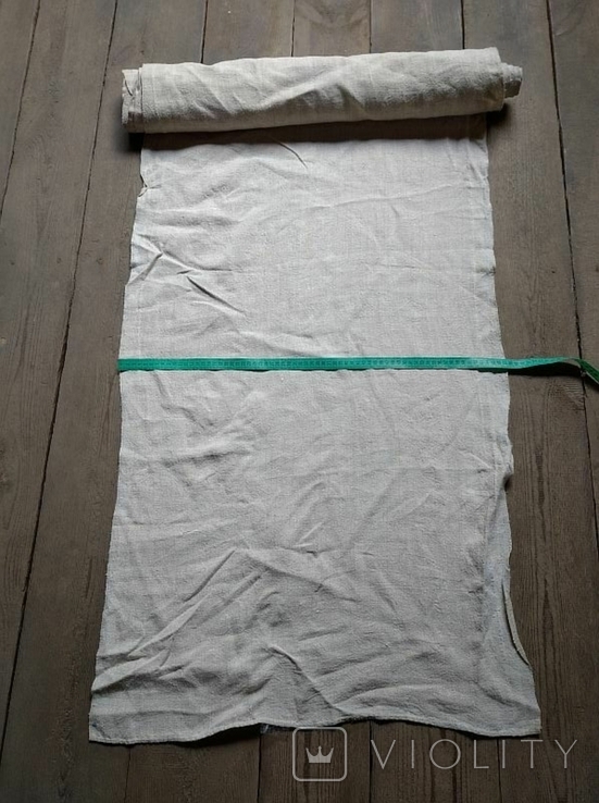 Homespun fabric ( 6 х 67 cm )