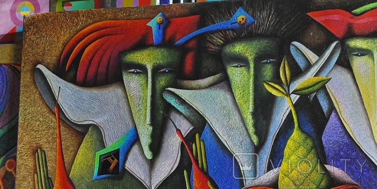 Mysticism oil painting by Andrey Lozovoy Art "The Last Supper. Fragment 4",100x120, photo number 5
