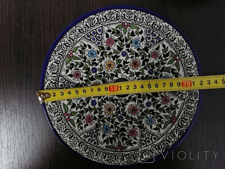 Decorative plate flowered, photo number 3