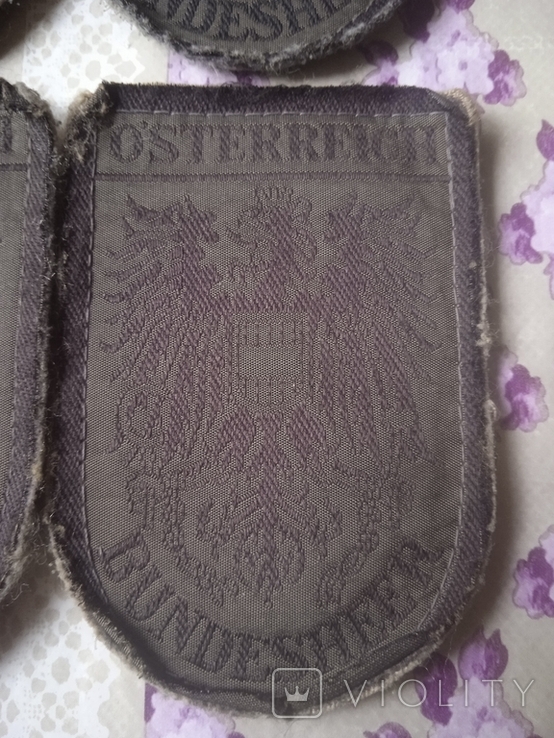 Velcro chevron of the Austrian Army Osterreich Bundesheer, photo number 7