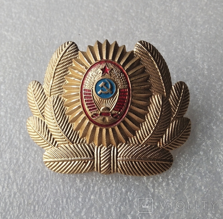 Cockade of the Ministry of Internal Affairs of the USSR of the 1969 model, photo number 2