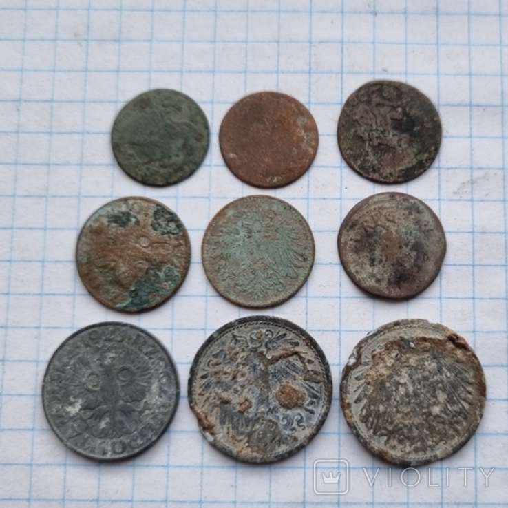 Монети европи 9 штук, photo number 6