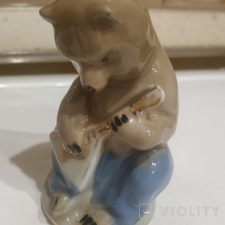 Figurine of a bear cub with muses. Tool, photo number 2