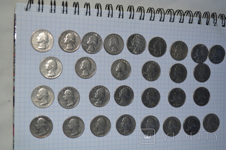 30 монет США без повторов, photo number 2