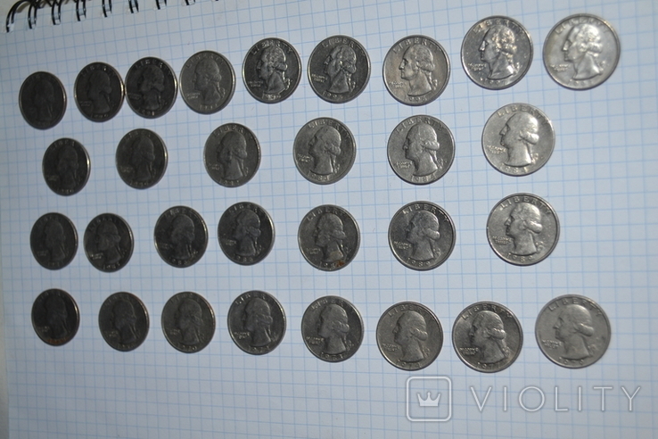 30 монет США без повторов, photo number 3