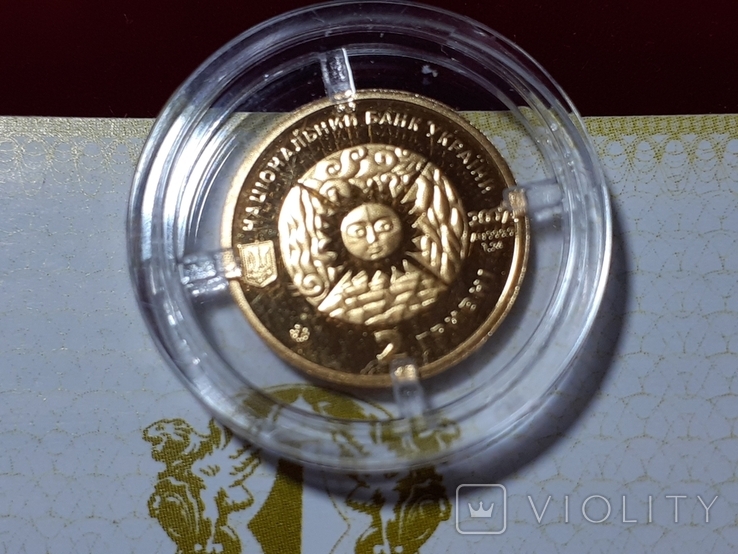 Знак зодиака "Козерог" 2 грн 2007 год. Украина. золото (Au 999,9), photo number 8