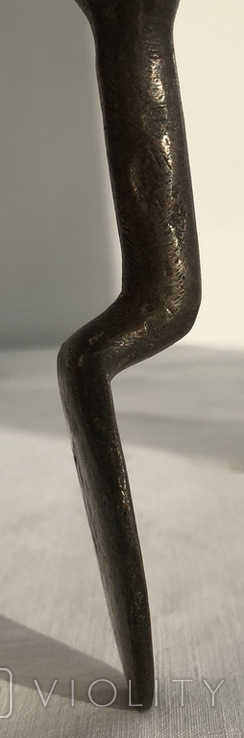 Старинная латунная ложка или лопатка, photo number 8