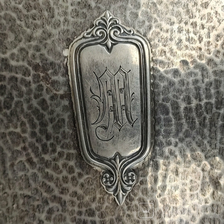 Дзеркальне срібло 925 Hallmark Sterling з Mongram Англія, фото №9
