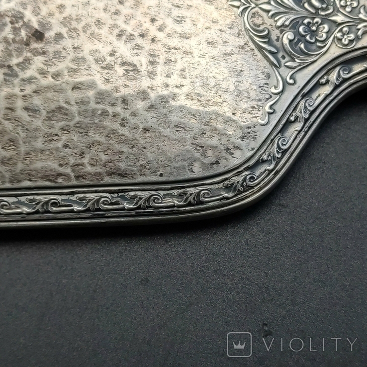 Дзеркальне срібло 925 Hallmark Sterling з Mongram Англія, фото №11