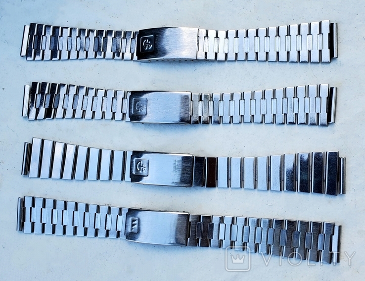 Stainless steel bracelets for watches of the USSR, photo number 4