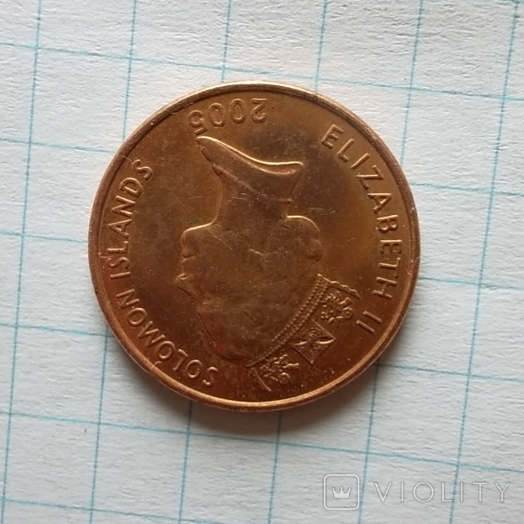 Соломонові острови 1 цент, 2005, фото №4