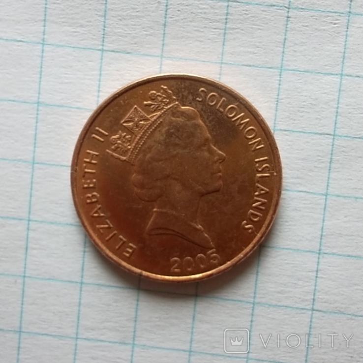 Соломонові острови 1 цент, 2005, фото №6