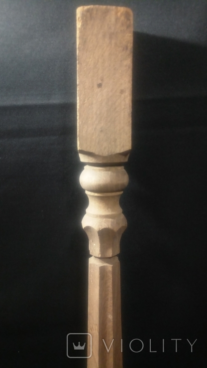 Balusters chiseled.Oak. 87 cm.*5.5*5.5 cm., photo number 10