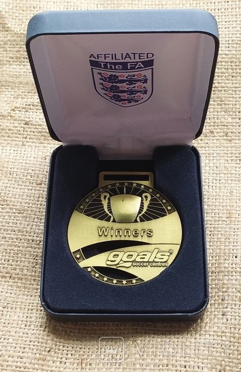 Медаль футбол Англия, photo number 2