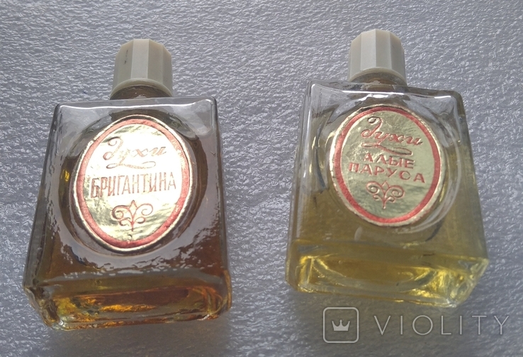 TU 1976 Set of perfumes Evening Nikolaev combine Scarlet sails vintage, photo number 5