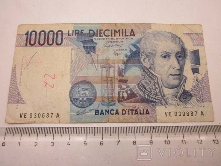 10 000 lire 1984 Italy