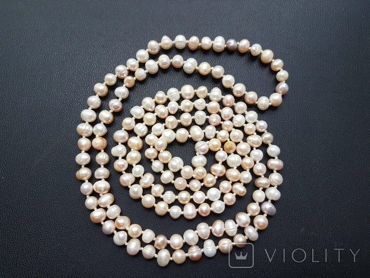 Beads Pearls 132 cm, photo number 4