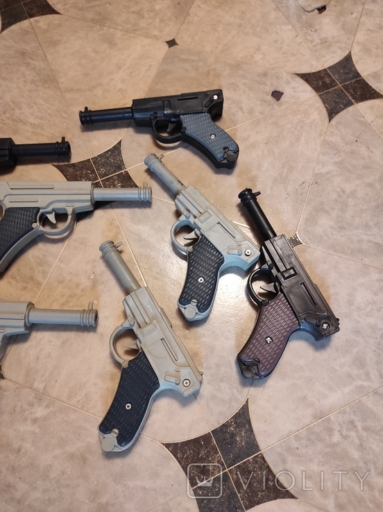 Toy pistols 7 pcs/ Luger, photo number 3