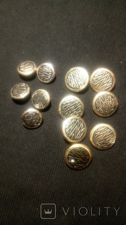 Buttons with enamel. (very similar to metal), photo number 5