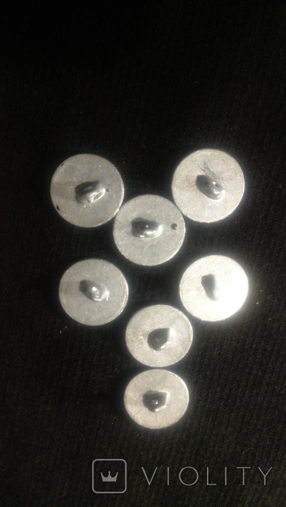 The buttons are aluminum. With the coat of arms., photo number 7