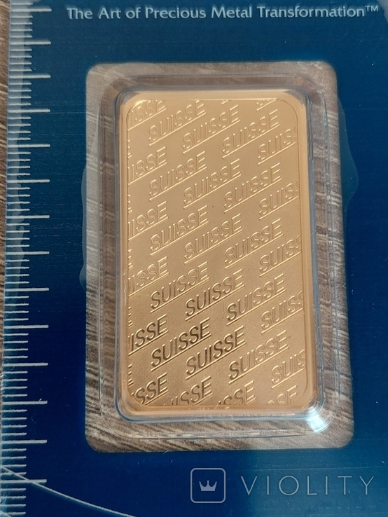 Слиток золота 999 вес 31.1г, photo number 2